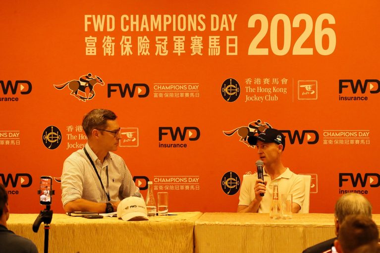 2026香港チャンピオンズデーの枠順抽選